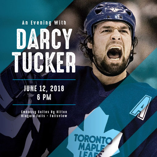 An Evening with Darcy Tucker - The Keg Steakhouse + Bar